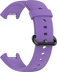 Microsonic Redmi Watch 2 Lite Lila Silikon Spor Kordon