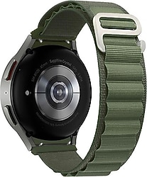 Microsonic Samsung Galaxy Watch 3 41mm Yeşil Alpine Loop Kordon