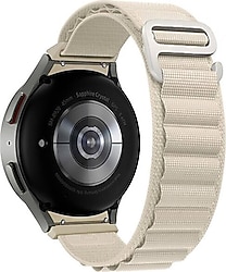 Microsonic Samsung Galaxy Watch 3 45mm Bej Alpine Loop Kordon