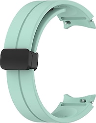 Microsonic Samsung Galaxy Watch 4 40mm Açık Yeşil Ribbon Line Kordon