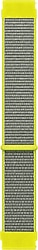 Microsonic Samsung Galaxy Watch 4 40mm Sarı Hasırlı Woven Spor Kordon