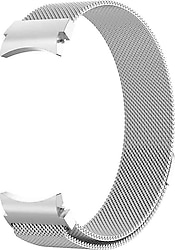 Microsonic Samsung Galaxy Watch 4 Classic 46mm Gümüş Milano Loop Kordon
