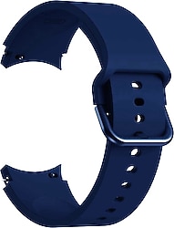 Microsonic Samsung Galaxy Watch 5 44mm Mavi Solid Silikon Kordon