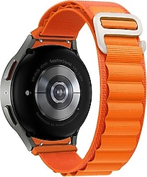 Microsonic Samsung Galaxy Watch 6 Classic 43mm Turuncu Alpine Loop Kordon