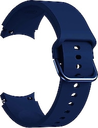 Microsonic Samsung Galaxy Watch 6 Classic 47mm Mavi Solid Silikon Kordon