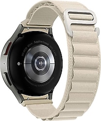 Microsonic Samsung Galaxy Watch Active 2 40mm Bej Alpine Loop Kordon