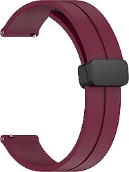 Microsonic Xiaomi Mi Watch Ribbon Line Bordo Akıllı Saat Kordonu