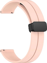 Microsonic Xiaomi Mi Watch Ribbon Line Pembe Akıllı Saat Kordonu