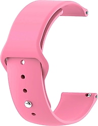 Microsonic Xiaomi Mi Watch Silikon Spor Pembe Akıllı Saat Kordonu