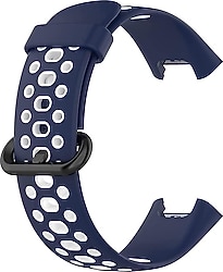 Microsonic Xiaomi Redmi Watch 2 Lite Rainbow Lacivert-Beyaz Kordon