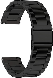 Microsonic Xiaomi Watch S1 Active Metal Stainless Steel Siyah Kordon