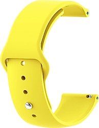 Microsonic Xiaomi Watch S1 Active Sarı Silikon Spor Kordon