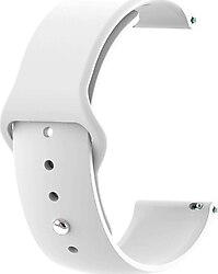 Microsonic Xiaomi Watch S1 Beyaz Silikon Spor Kordon