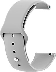Microsonic Xiaomi Watch S1 Gri Silikon Spor Kordon
