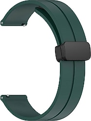 Microsonic Xiaomi Watch S1 Koyu Yeşil Ribbon Line Kordon