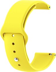 Microsonic Xiaomi Watch S1 Sarı Silikon Spor Kordon