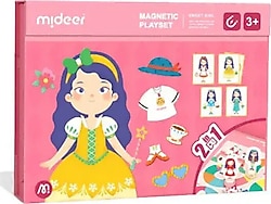 Mideer Şirin Kız Manyetik Giydirme Oyunu