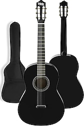 Midex CG-270BK 4/4 Boy Siyah Klasik Gitar Seti