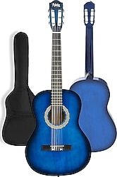Midex CG-270BL 4/4 Boy Mavi Klasik Gitar Seti
