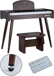 Midex CP-370 37 Tuşlu Ahşap Çocuk Piyanosu