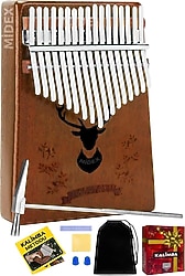 Midex KLX-880-PAK Ağaç 17 Tuşlu Full Set Kalimba Fiyatları