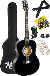 Midex MGX-200BK 4/4 Klasik Gitar Seti