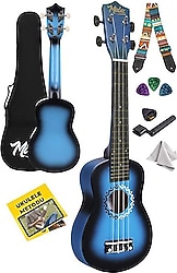 Midex UKX-600 Maun Concert Ukulele Set