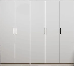 Midoser Kardelen 200 cm 5 Kapaklı Gardırop