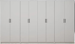 Midoser Kardelen 300 cm 8 Kapaklı Gardırop