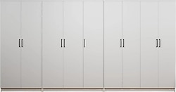 Midoser Kardelen 340 cm 9 Kapaklı Gardırop
