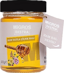 Migros Ekstra Yayla Ham Çiçek Balı 400 gr