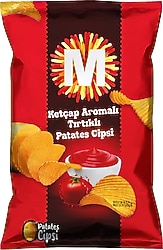 Migros Ketçap Aromalı Tırtıklı Patates Cipsi 135 gr