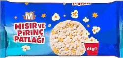 Migros Mısır ve Pirinç Patlağı 64 gr