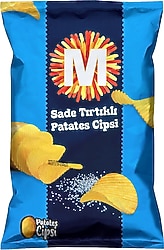 Migros Sade Tırtıklı Patates Cipsi 150 gr