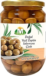 Migros Salamura Yeşil Çizik Zeytin 720 gr