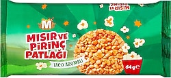 Migros Taco Aromalı Mısır ve Pirinç Patlağı 64 gr