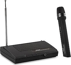 Mikado MCW-44B VHF 2 Kanal Kablosuz El Mikrofon Seti
