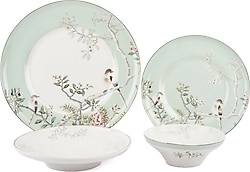 Mikasa Moor Bird Garden 24 Parça 6 Kişilik Yemek Takımı