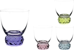 Mikasa Moor Moonly Renkli 340 ml 4'lü Su Bardağı