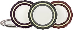 Mikasa Moor Romantic 21 cm 6'lı Pasta Tabağı