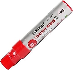 Mikro MR-6010 Kırmızı 10 mm Jumbo Marker Kalem