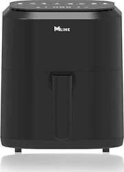 Miline AF4LE01 Airfryer Siyah 4 lt Yağsız Fritöz