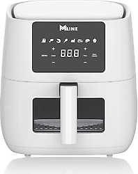 Miline Airfryer 6 lt Yağsız Fritöz
