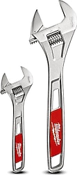 Milwaukee 48227400 150 mm + 250 mm Ağır Hizmet Tipi İngiliz Anahtarı Seti
