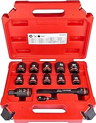 Milwaukee 4932480456 Shockwave 1/2 inç 13 Parça Darbeli Lokma Seti