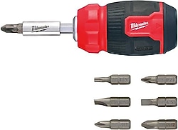Milwaukee 4932492807 Multi Uç 8 Parça Kompakt Tornavida