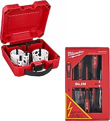 Milwaukee 4932493568 Panç ve Tornavida 15 Parça Set
