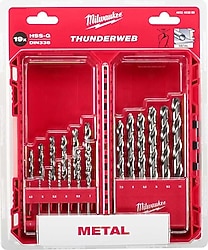 Milwaukee 4932493869 19 Parça Metal Matkap Ucu Seti