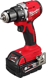 Milwaukee M18 BLDDRC-502C Çift Akülü Darbesiz Matkap