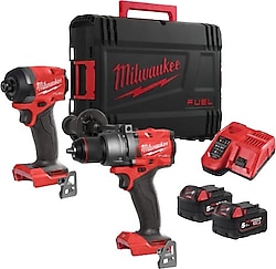 Milwaukee M18 FPP2A3-502X Çift Akülü Elektrikli El Aletleri Seti